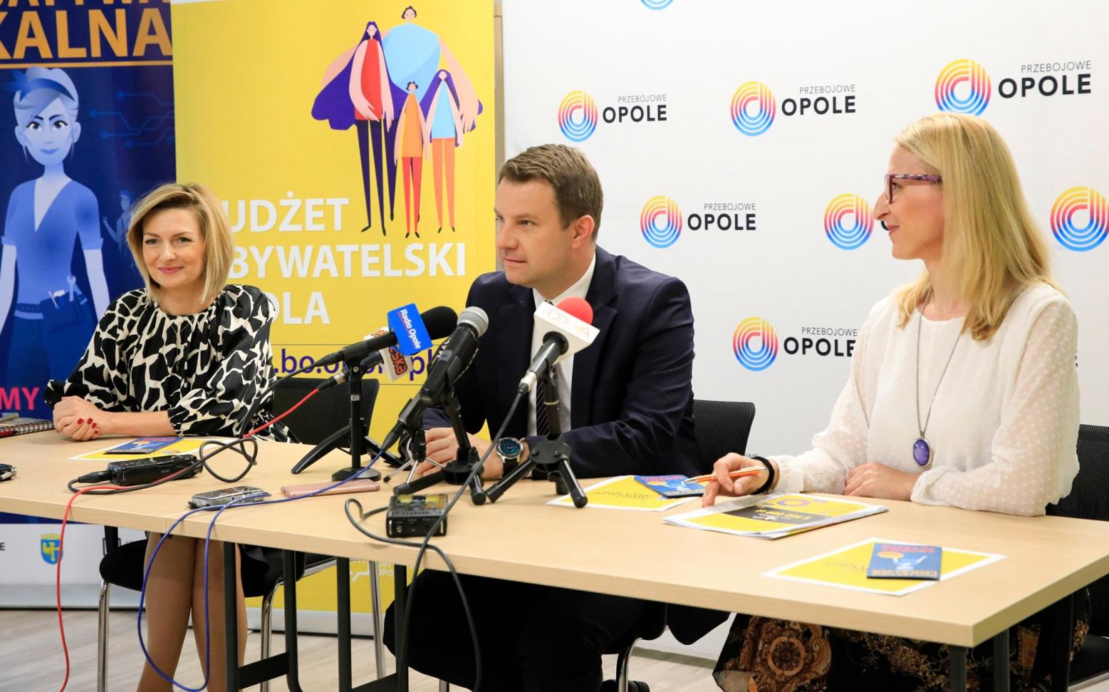 Budżet Obywatelski Opola 2021 - zdjecie z konferencji 