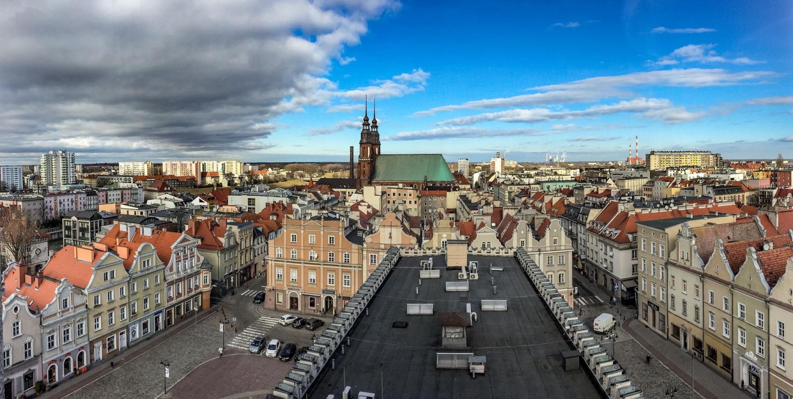 Opole widok na katedrę