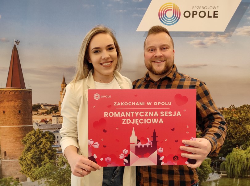 1. miejsce Artur Tracz z narzeczoną