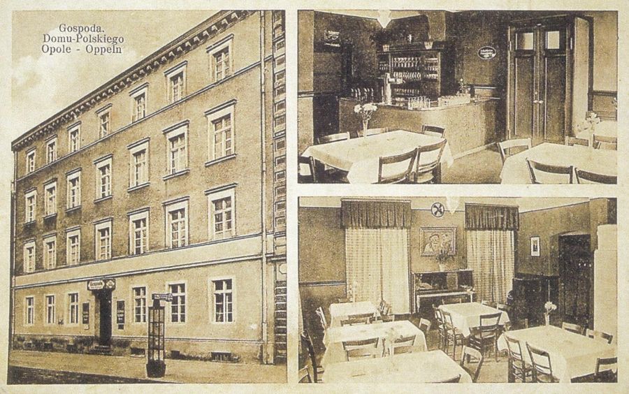 Gospoda na parterze Domu Polskiego, siedziby I Dzielnicy Związku Polaków w Niemczech w Opolu Autor nieznany, zdjęcie udostępnione dzięki Poloniae Amici 