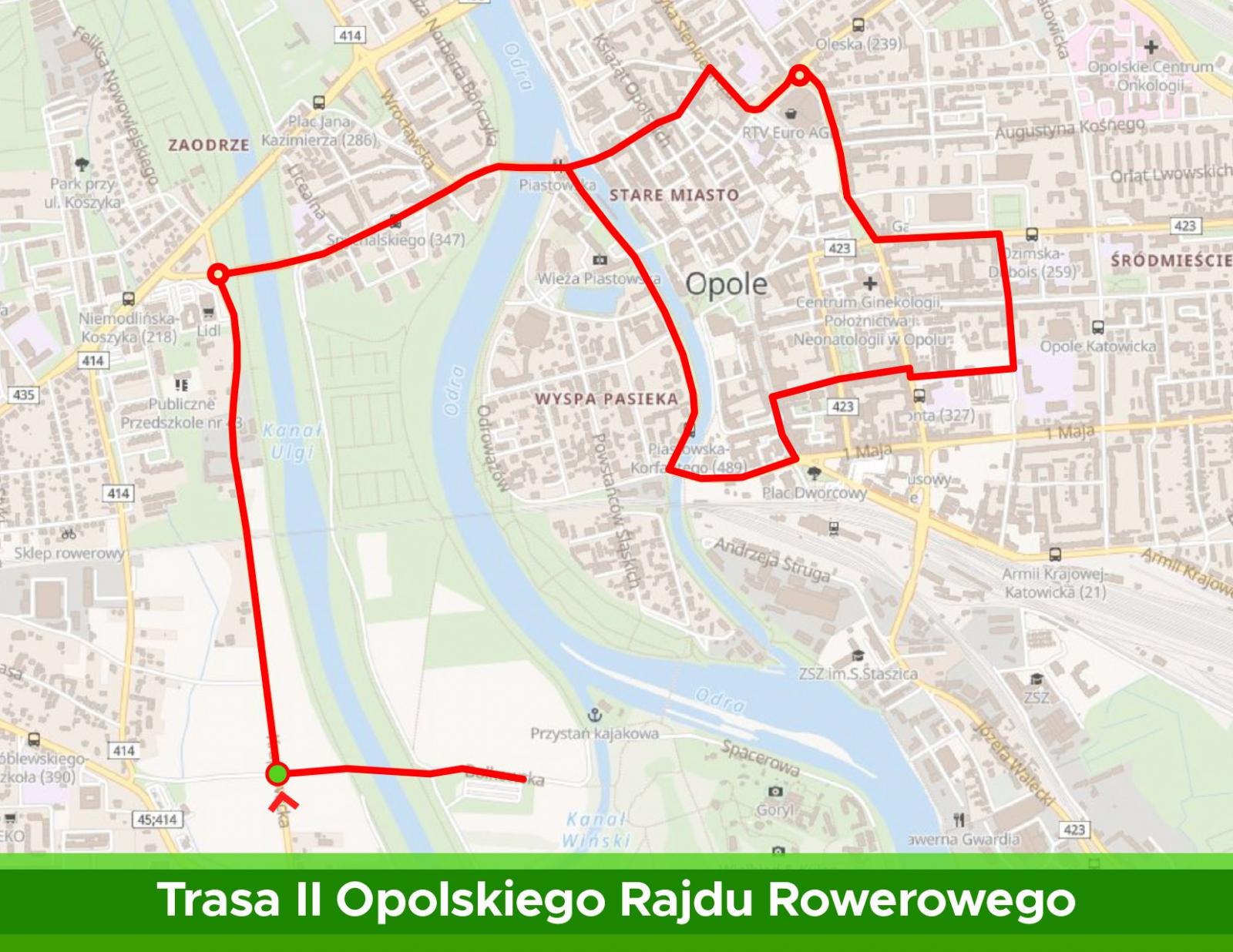 trasa przejazdu