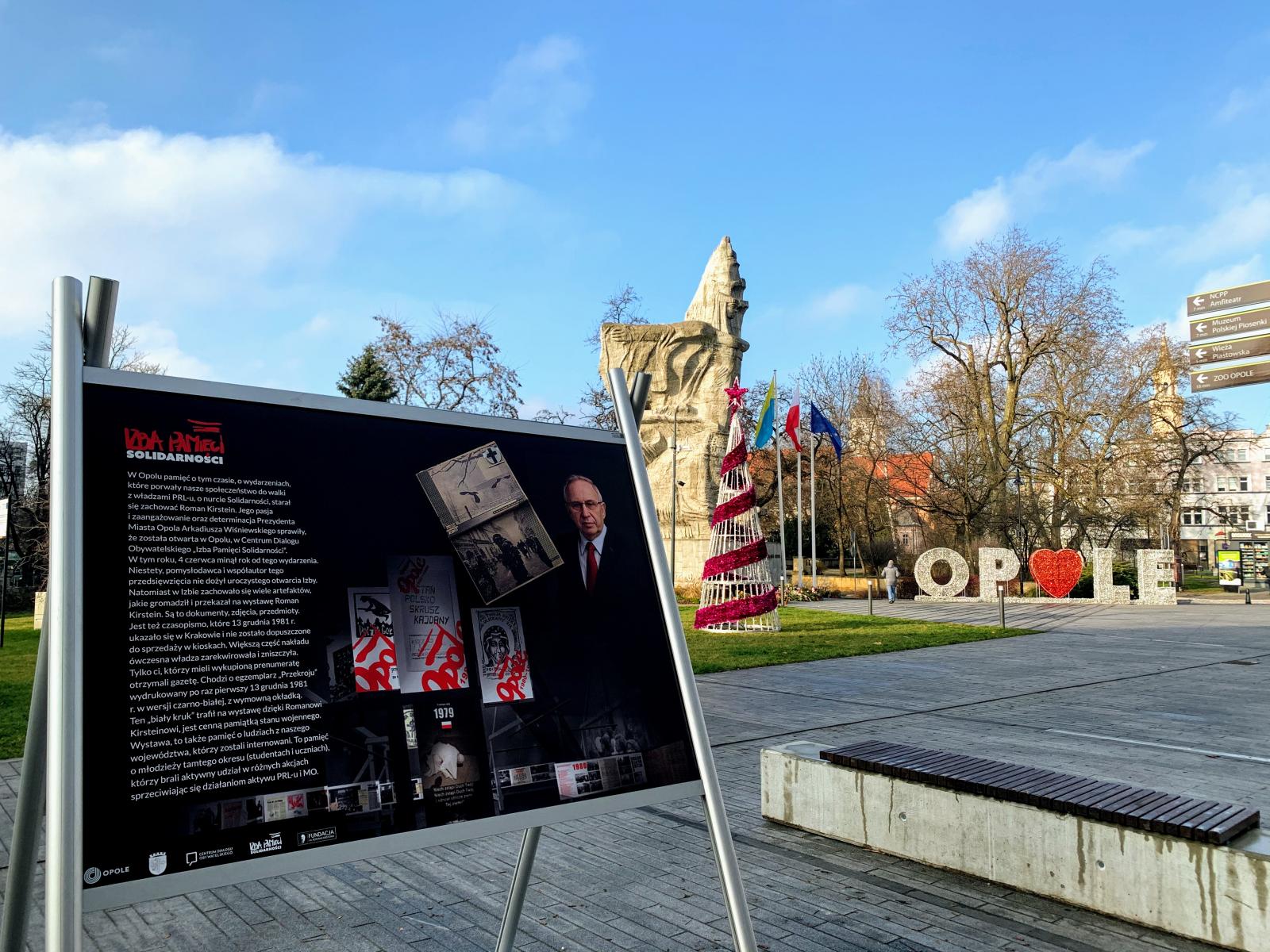 Wystawa, plac Wolności