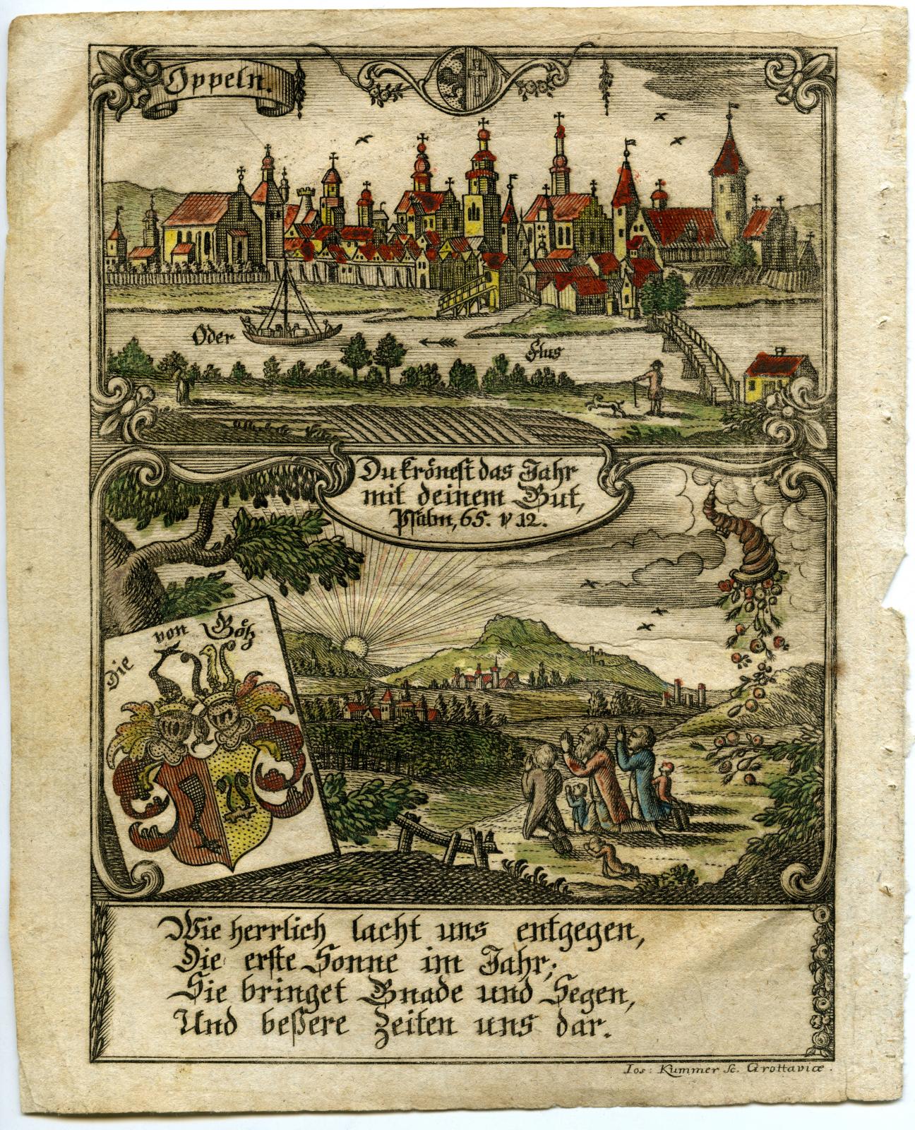 Grafika z archiwum Muzeum Śląska Opolskiego