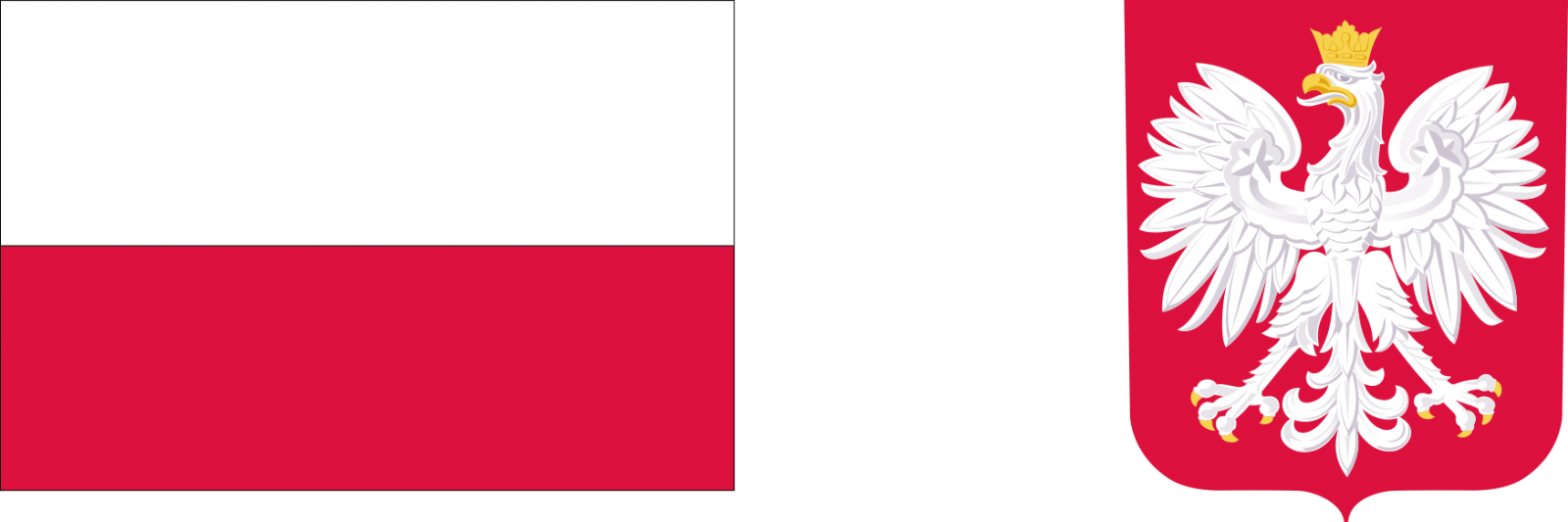 Flaga oraz herb Polski