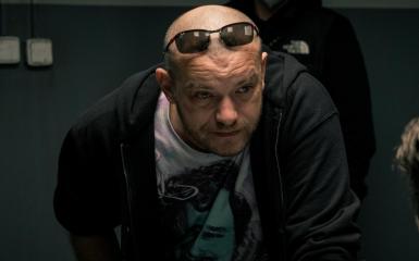 Łukasz Polskowski na planie filmowym