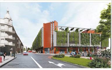 Wizualizacja Dworzec PKS