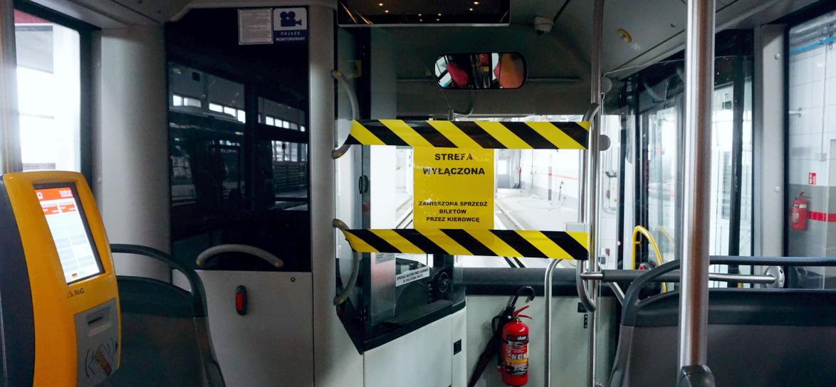 Autobus MZK w środku