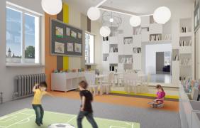 Wizualizacja nowej filii Biblioteki