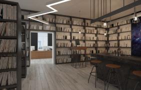 Wizualizacja nowej filii Biblioteki